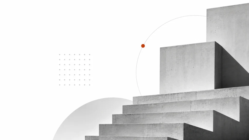 Cover graphic for The Digital Today’s 2026 ranking of the best SEO agencies in India for AI Search, featuring a concrete architectural staircase and the title Top 10 Ranked