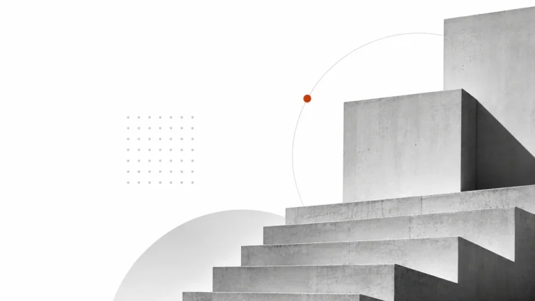 Cover graphic for The Digital Today’s 2026 ranking of the best SEO agencies in India for AI Search, featuring a concrete architectural staircase and the title Top 10 Ranked